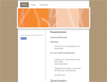 Tablet Screenshot of gyn-nagold.de